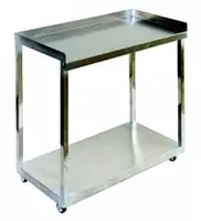 Медицинский инструментальный столик для операционной ITM-148 750 х 400 х 850 мм (Хром. сталь)