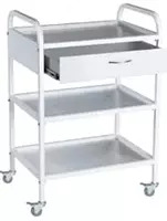 Инструментальный операционный столик ITM-152 600 х 400 х 850 мм (Нерж. сталь)