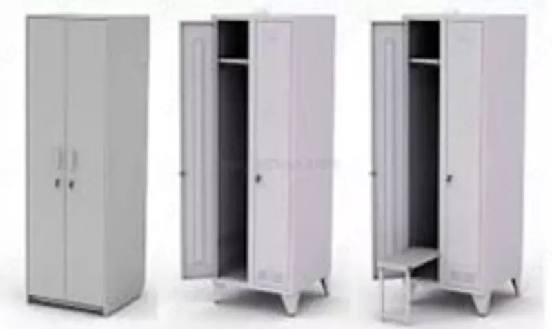 Гардеробный 2-х дверный шкаф ITM-167 1800 х 800 х 550 мм (ЛДСП)