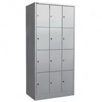 Гардеробный 12-ти дверный шкаф ITM-169 1800 х 1500 х 450 мм (ЛДСП)