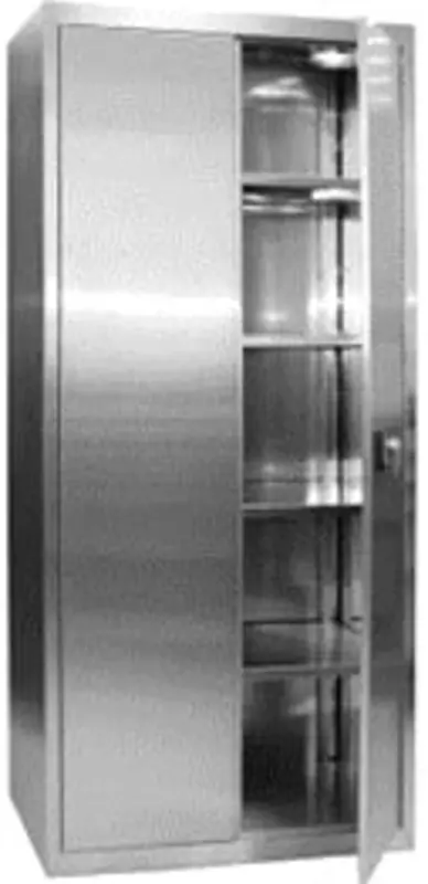 Стальной 2-х дверный медицинский шкаф ITM-197 1800 х 800 х 400 мм (Глухой)