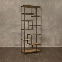 Комбинированный стеллаж ITM-208 1600 х 1200 х 500 мм (Металл/ЛДСП)