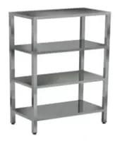 Стационарный стеллаж ITM-235 1600 х 1200 х 500 мм (Нерж. сталь)