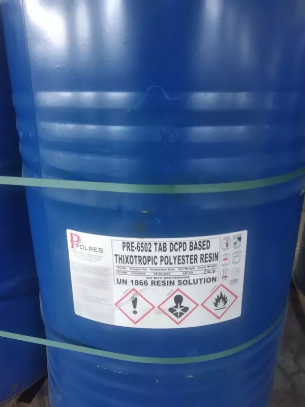 Polyester qatroni tiksotrop PRE-6502 TAB