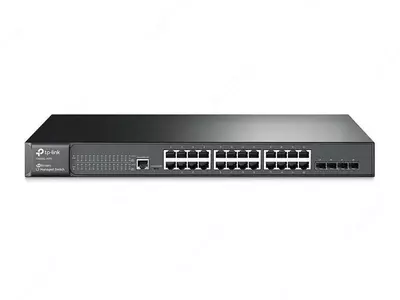 Komutator L2 TP-link T2600-28MPS (TL-SG3424P) 24-портовый