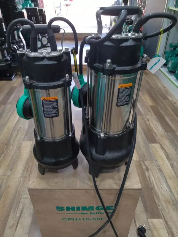  Дренажный фекальный погружной насос SHimge WVSD110F - 