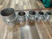  Переходник на пожарный шланг метал 80мм - 