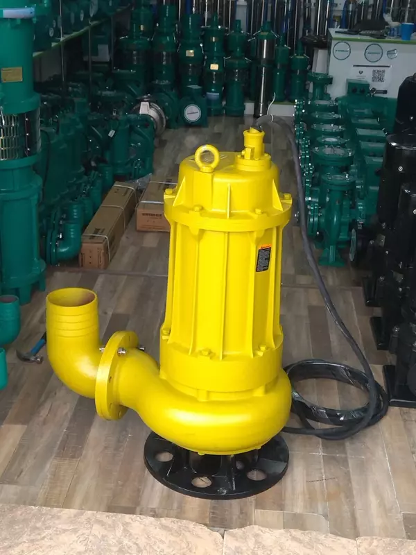 Погружной фекальный канализационный насос WQ300-7-11kw