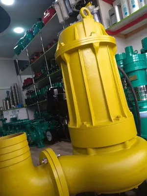 Погружной фекальный канализационный насос WQ150-17-15kw
