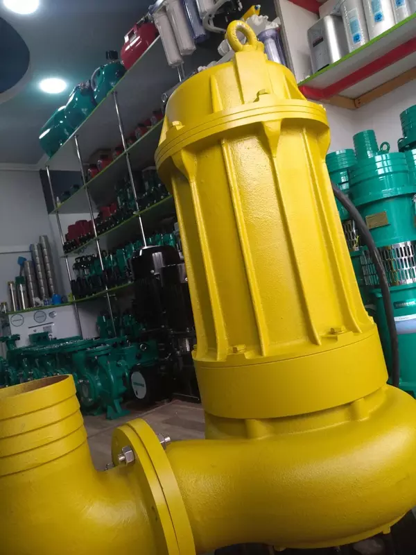 Погружной фекальный канализационный насос WQ150-17-15kw