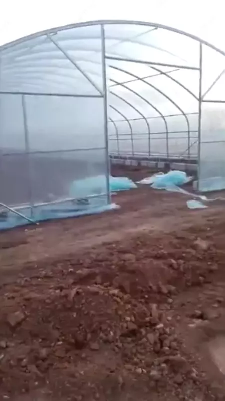   Теплица из горячеоцинкованной стали