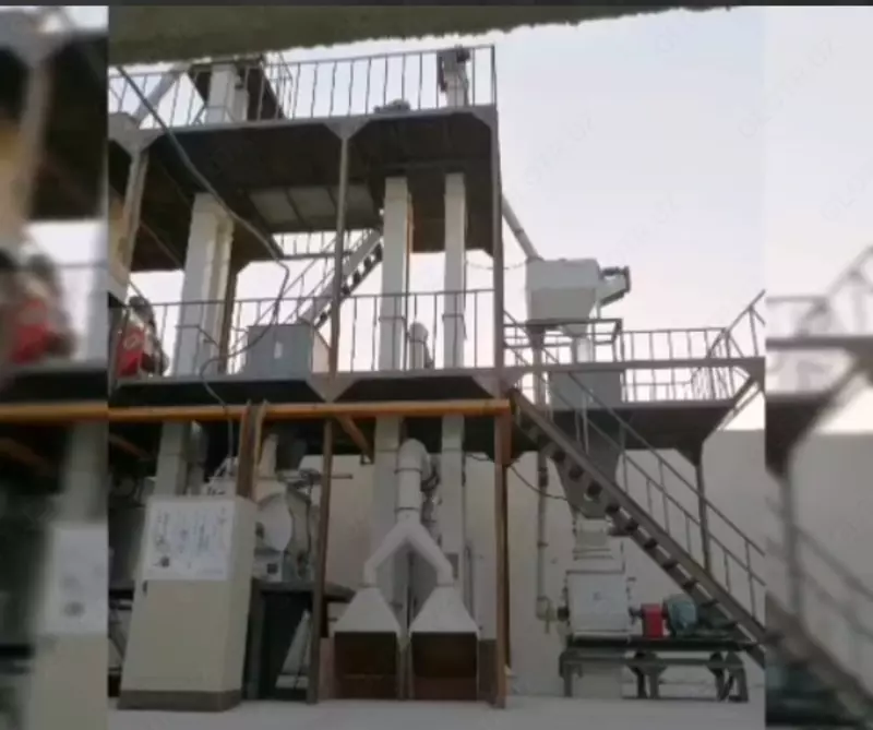 Линия производства корма для птицеводства и рыболовного хозяйства