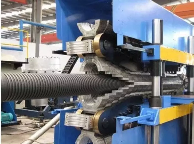 Ikki devor bilan PE vazalar  quvur katta diametrdagi ishlab chiqarish liniyasi