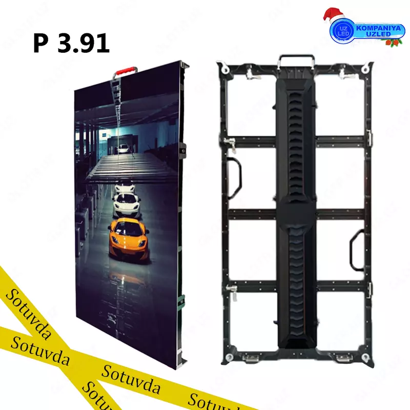 LED Ekran LED экраны Продажа Прокат (P 3.91) Aluminium rental cabinet