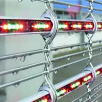 МЕДИАФАСАДЫ ТРУБЧАТЫЕ БЕСКАРКАСНЫЕ