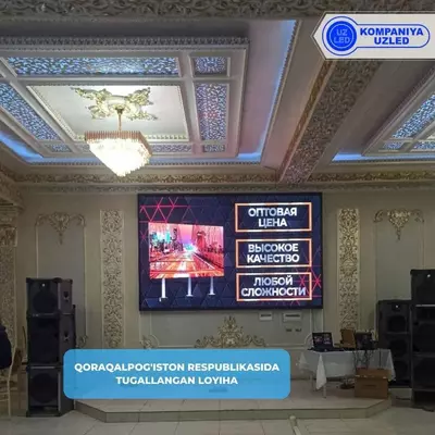 LED экран Р4 (Бесплатная доставка +установка по Узбекистану)