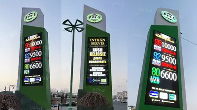 Светодиодные LED табло для АЗС