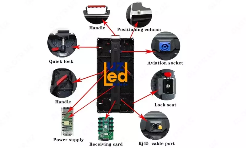 Светодиодный экран №2 - от 4 500 000 сум