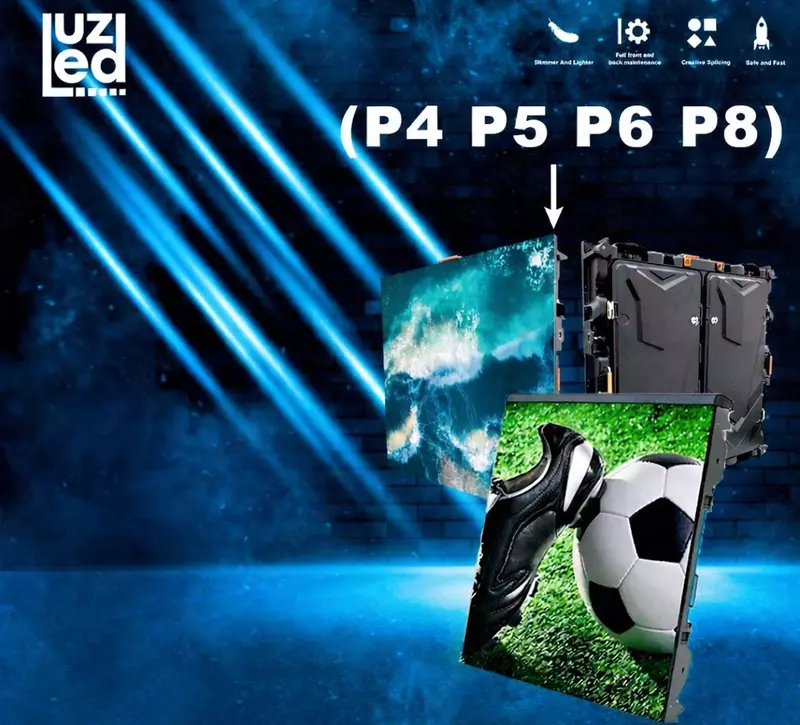 Светодиодный дисплей P3.91 (96x96 см)