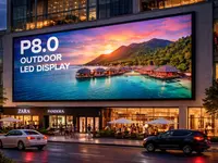 LED экран P8 outdoor