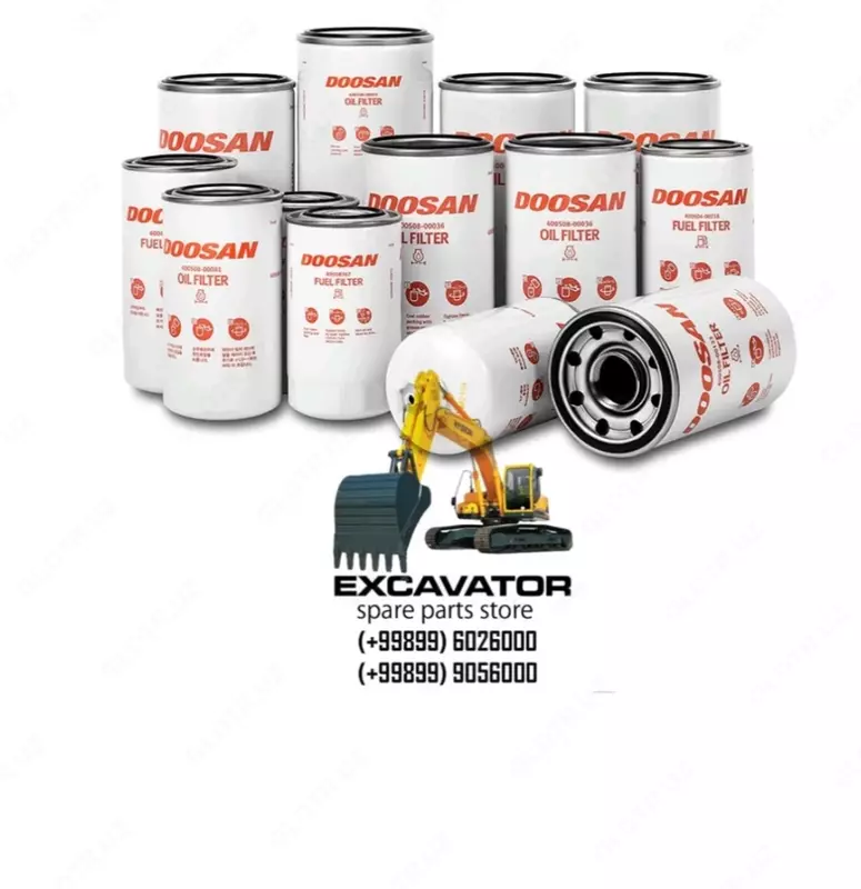 Doosan dvigateli uchun yuqori samarali yog ' filtri - по запросу