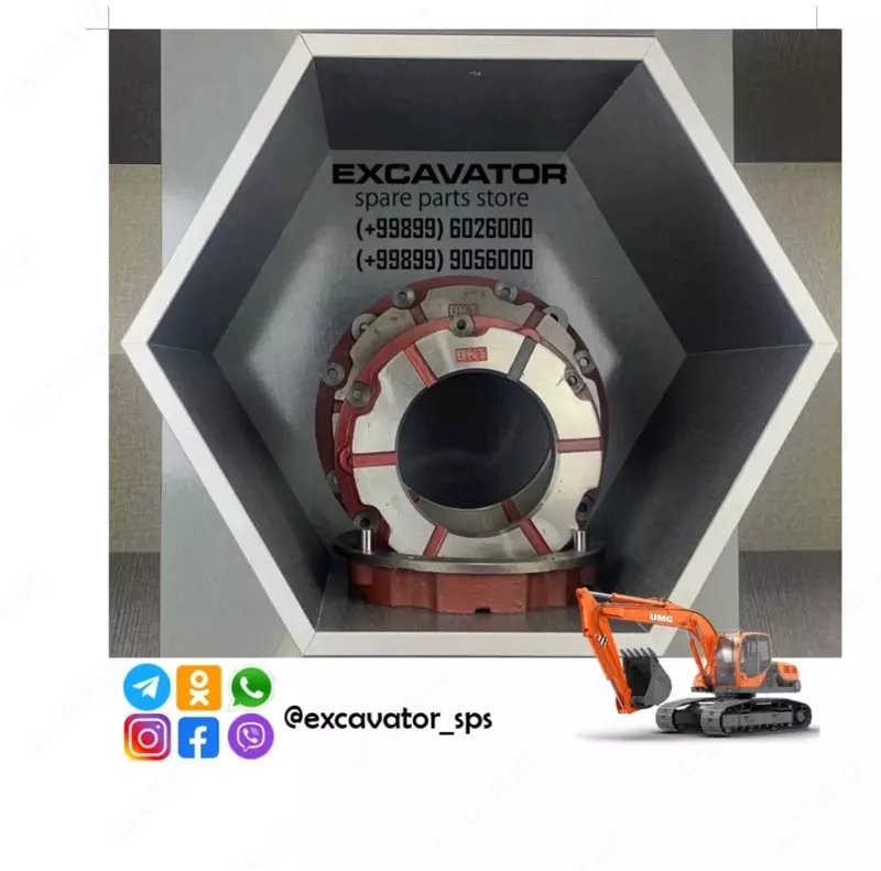 Поршневой насос с приводом от сцепления для колесного экскаватора R170W-7 R180W9 R210W-9