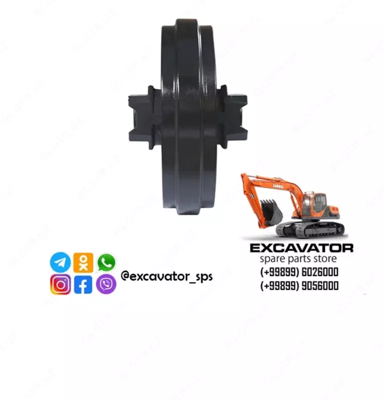 по запросу Ekskavator Volvo EC360 / EC460 / EC480 yurma qismlari (ehtiyot qismlari) kasnak qisish g'ildirak
