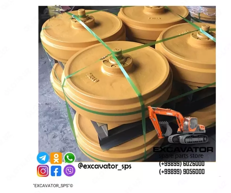 Ekskavator Volvo EC360 / EC460 / EC480 yurma qismlari (ehtiyot qismlari) kasnak qisish g'ildirak Chakana savdo