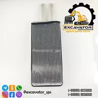 Радиатор печки для экскаватора