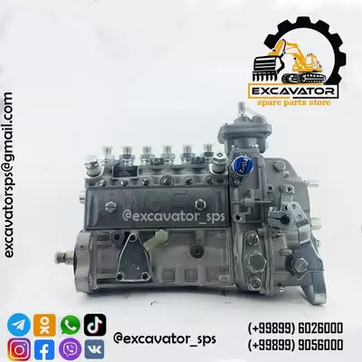 Топливный насос экскаватора 01