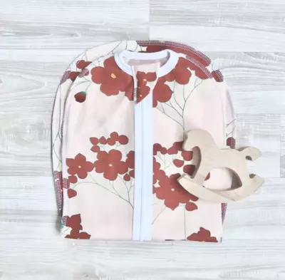 Утеплённый кокон Цветы