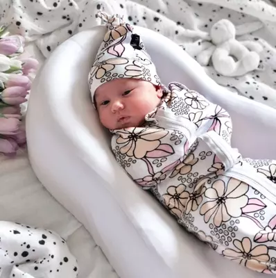 Пеленальный кокон Spring Blossoms