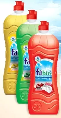Средство для мытья посуды "Fabio" (1000 гр)