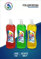 Гель для мытья посуды "OK"