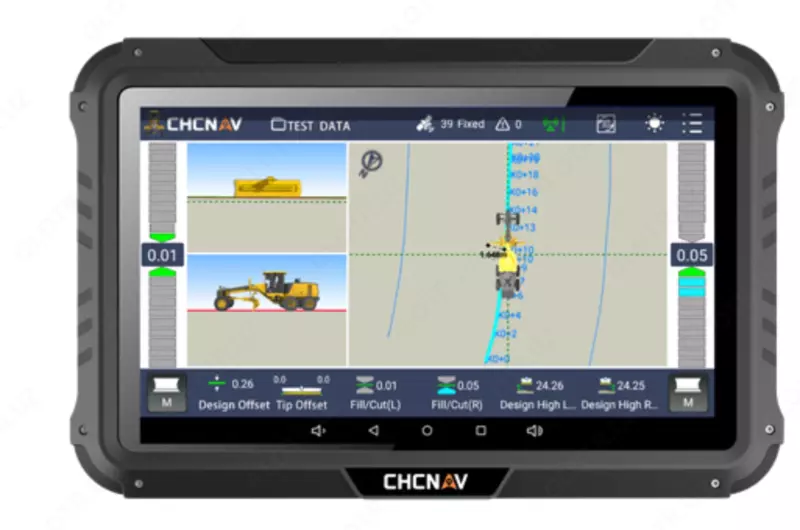 Автоматическая система управления грейдером TG63