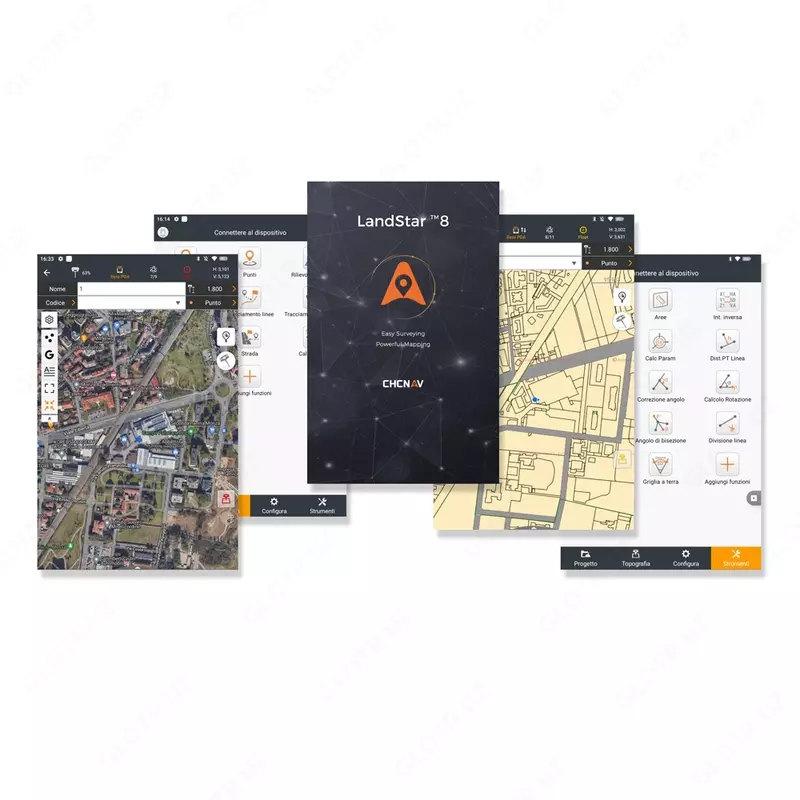Программное обеспечение для съемки и картографирования CHCNAV LandStar 8.2