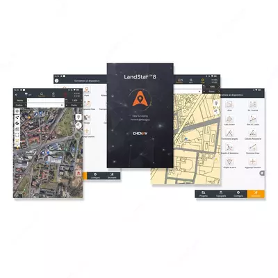 Программное обеспечение для съемки и картографирования CHCNAV LandStar 8.2