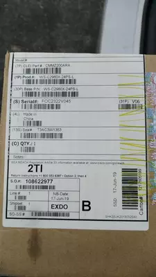 Kommutator CISCO Switch [WS-C2960X-24PS-L - 26 624 169.3 so'm / dona