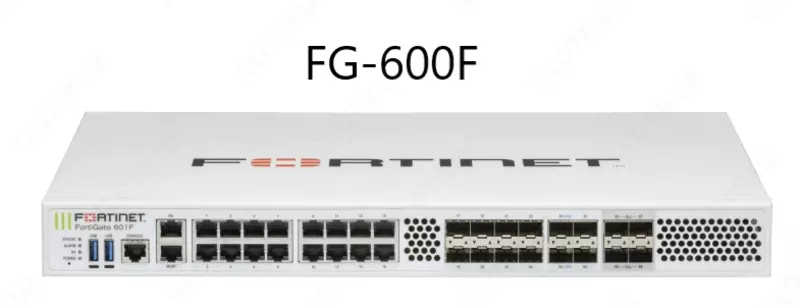 Межсетевой экран Fortinet FortiGate-600F 4 слота 25G SFP28