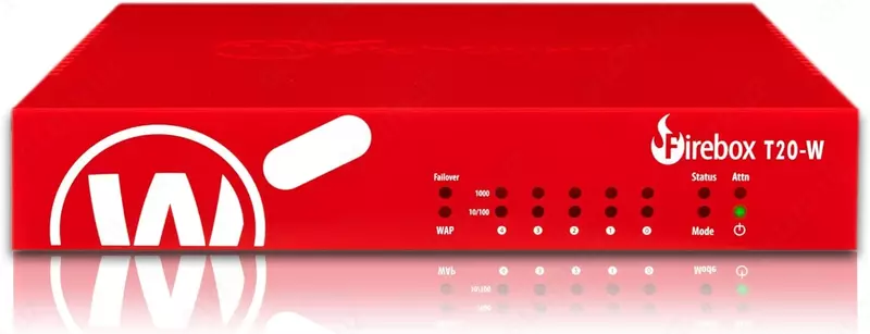 Межсетевой экран WatchGuard Firebox T20-W с базовым пакетом безопасности на 3 года (WGT21033-WW)