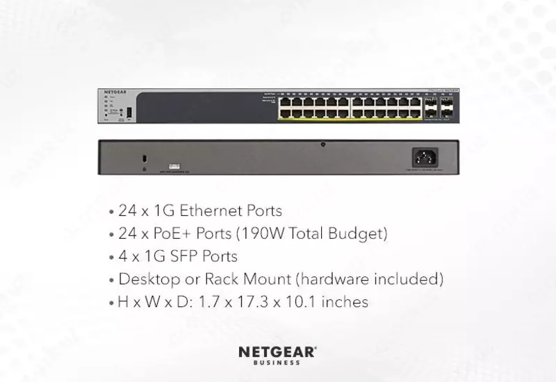 Коммутатор NETGEAR GS728TP Smart Managed Pro PoE - от {0} сум