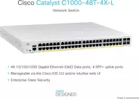 Коммутатор Cisco Catalyst 1000-48T-4X-L
