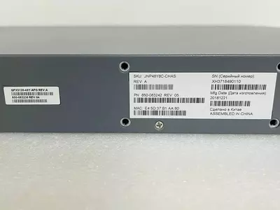 167 392 763.8 сум / шт. Коммутатор Juniper EX4650-48Y 48x25GbE+8x100 GbE Ethernet