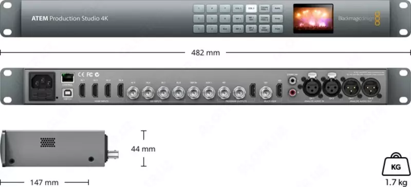 Blackmagic Design ATEM Production Studio 4K Live Switcher