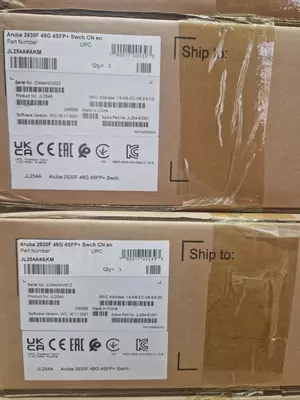 29 328 279.6 сум / шт. Коммутатор HPE Aruba Networking 2930F 48G/10g 4SFP+ (JL254A)