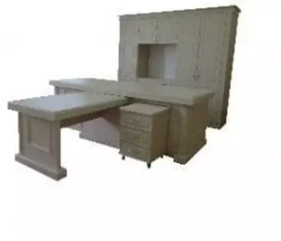 Комплект МДФ мебели "VERSACE" для руководителя ( Арт-201/2)