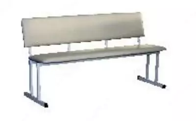 Полумягкая Банкетка со спинкой (Арт-1405-1)