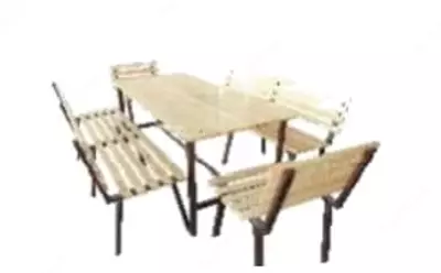 Дачный комплект мебели для отдыха (стол