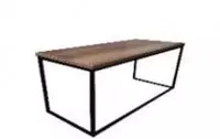 Рабочий стол в стиле "Лофт" (Арт-St-07) 1200 х 600 х 760