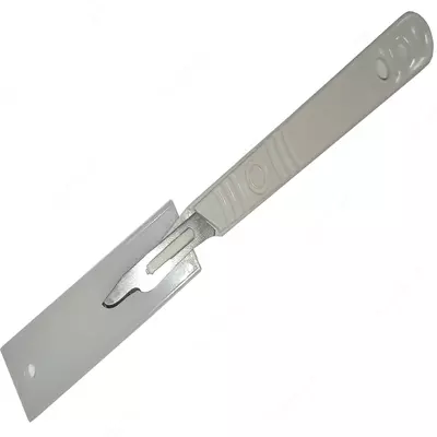 Скальпель медицинский. Одноразовый. Стерильный.